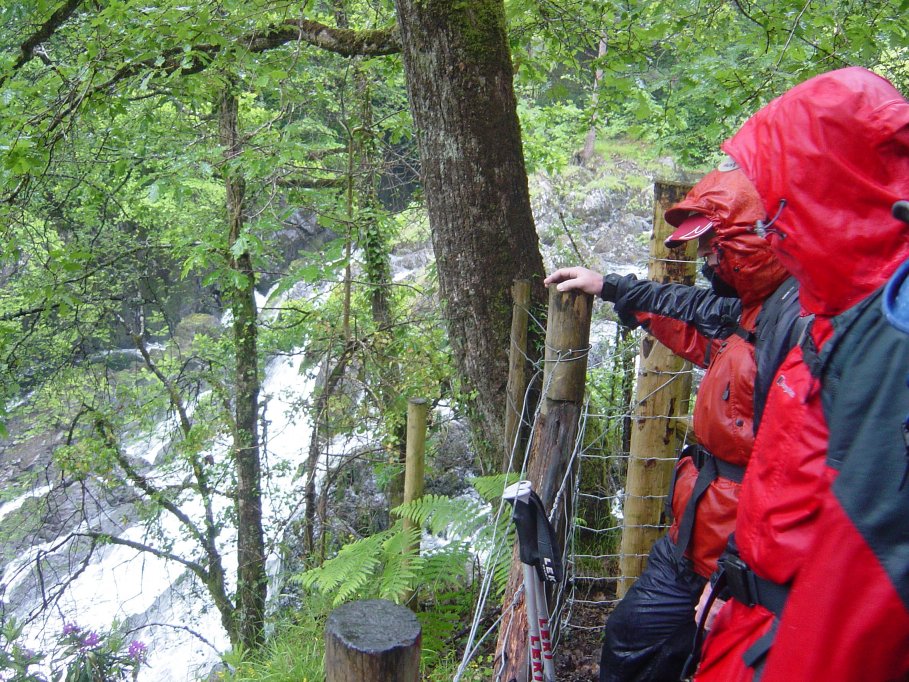 Swallow Falls - just about!